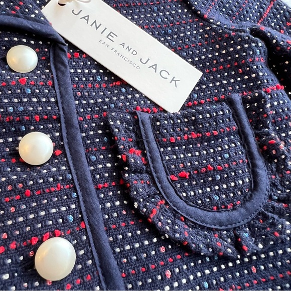 NWT JANIE AND JACK baby blazer jacket size 6-12 months - Picture 6 of 11